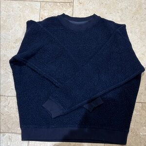 Outdoor Voices Navy Crewneck Top